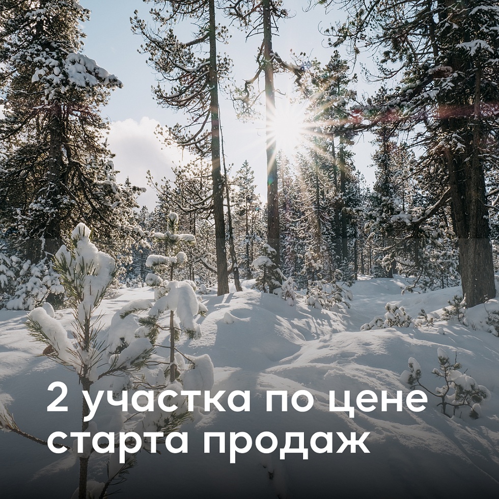 Михалево Парк. Акция «Назад в будущее»: 2 участка по цене старта продаж